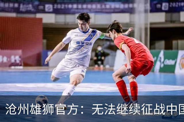 沧州雄狮官方：无法继续征战中国足球职业联赛